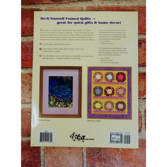Do-It-Yourself FRAMED QUILTS by‎ Gai Perry - Fast Fun Easy Projects Designs - Picture 7 of 13